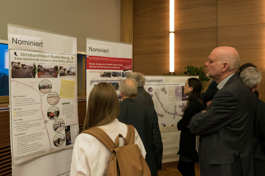 Ausstellung zum Verkehrsplanungspreis