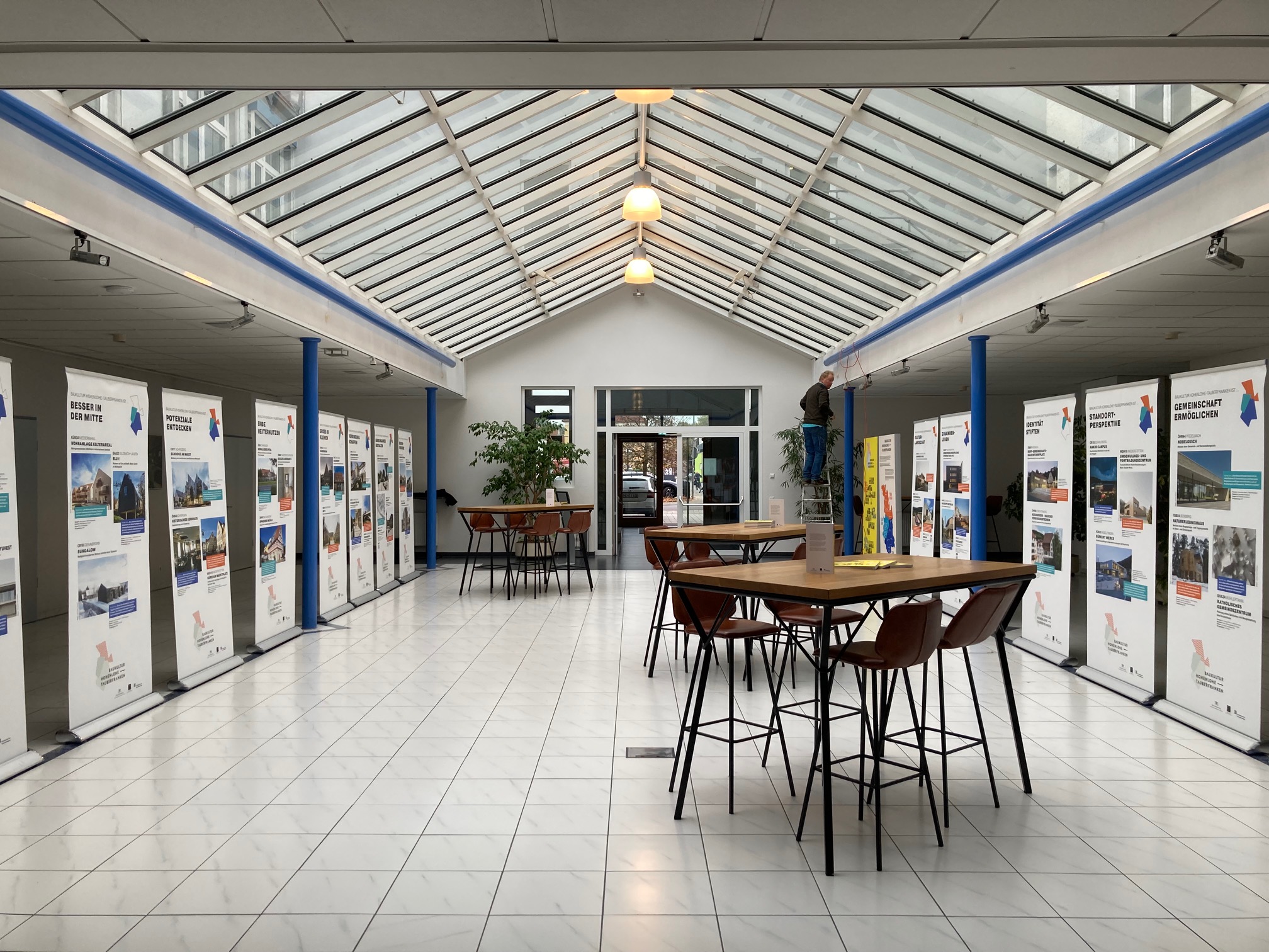 Impression der Ausstellungsstation: Bad Mergentheim, Kursaal (Fotograf: Christian Beyer / privat)