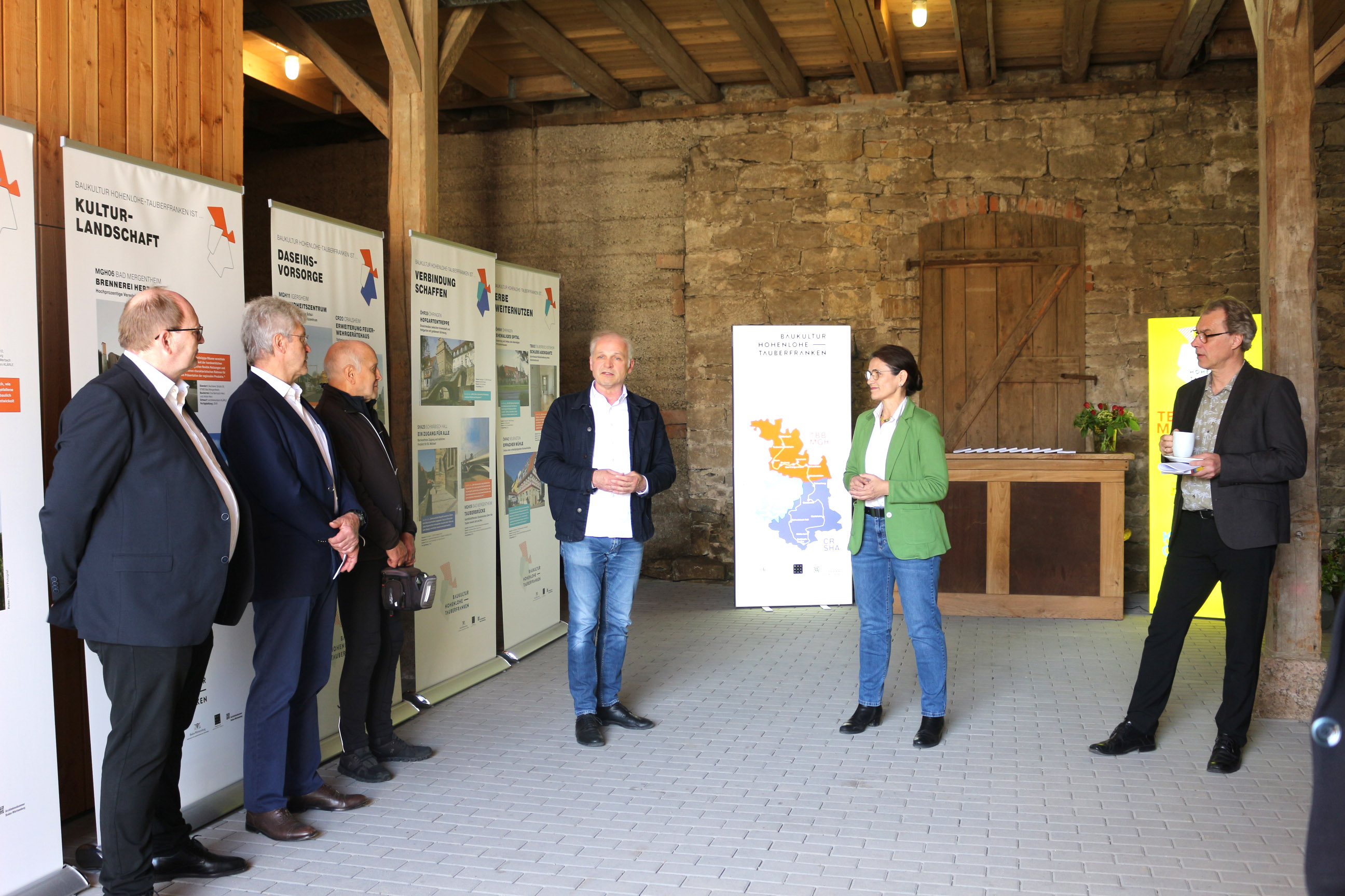 Impression der Ausstellungsstation: Weikersheim, Hof 8 (Fotograf: Klärle GmbH)