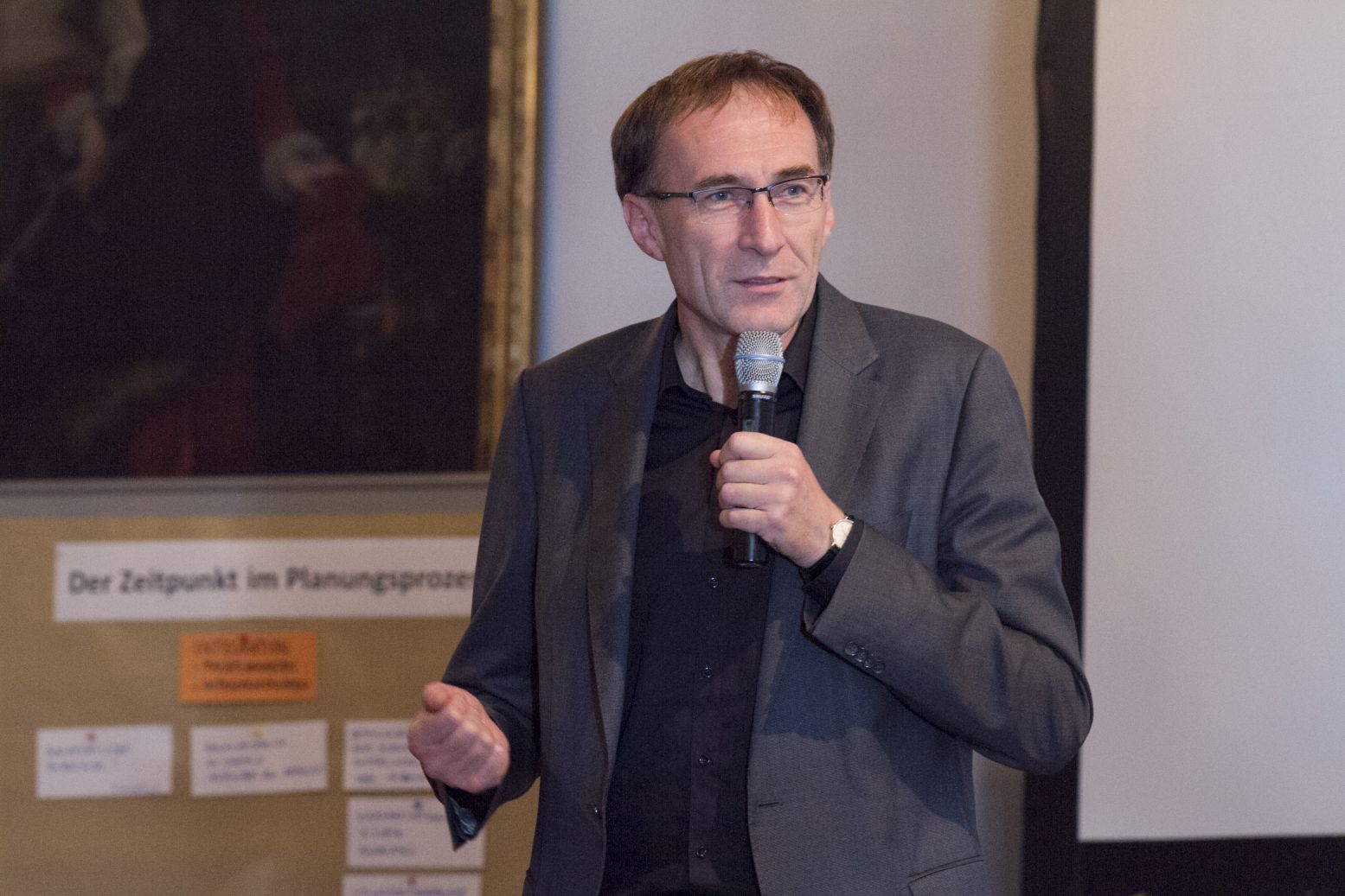 Der Baubürgermeister der Stadt Freiburg im Breisgau, Herr Prof. Dr. Martin Haag; Foto: A. J. Schmidt