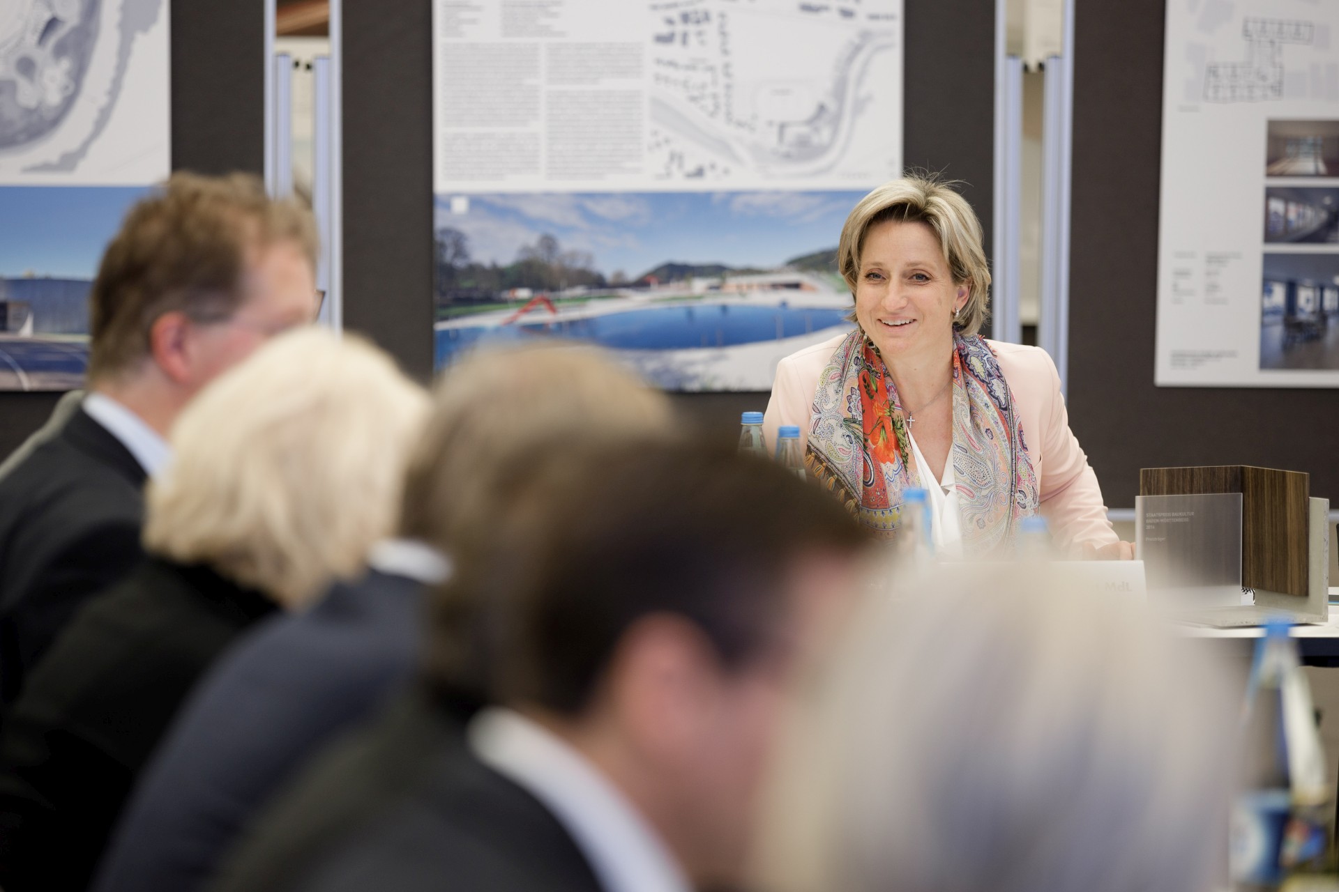 Jury des Staatspreis Baukultur Baden-Württemberg 2020 (Bild: Jan Potente)