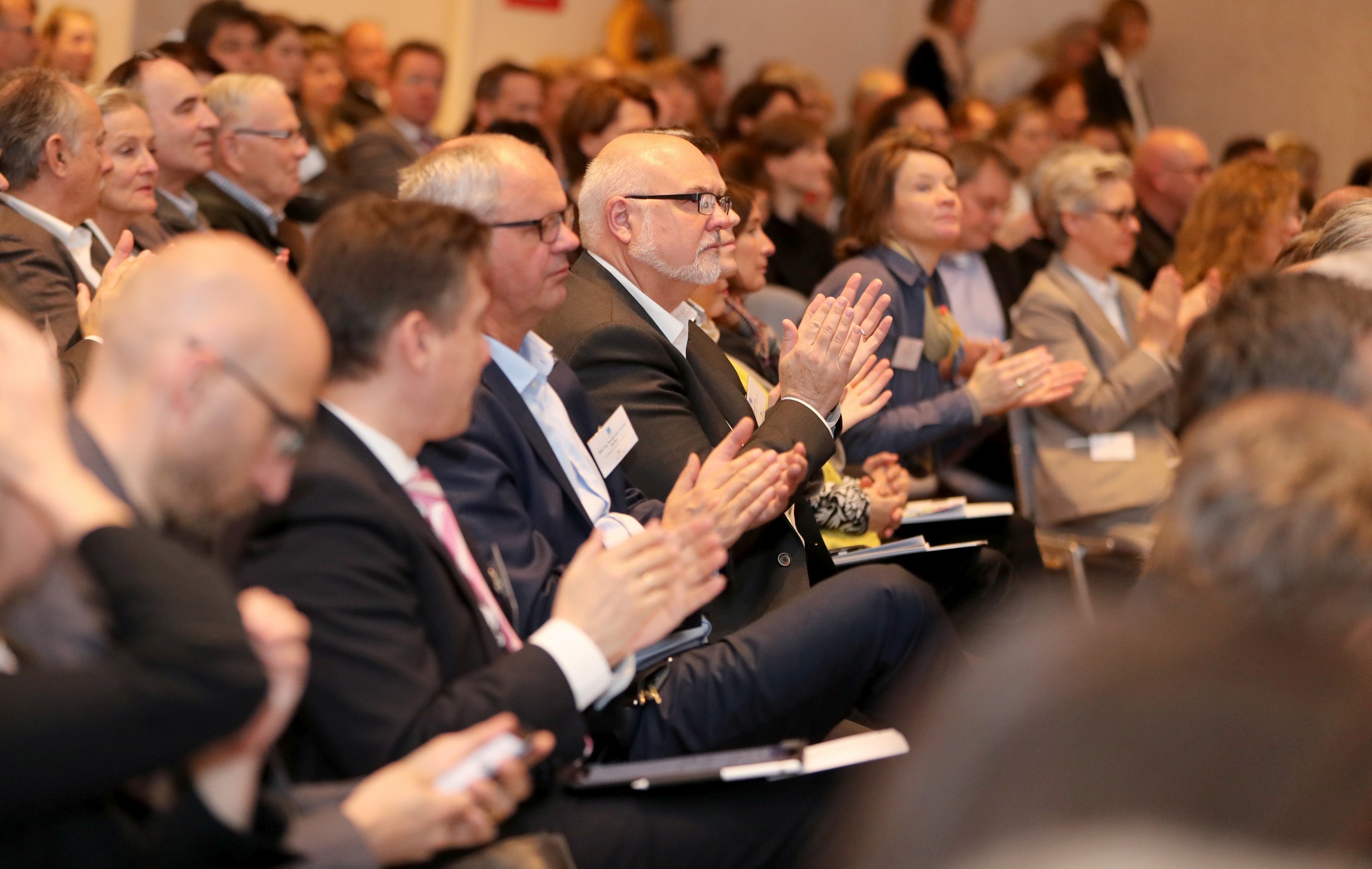 Im Saal der Netzwerkkonferenz 2019