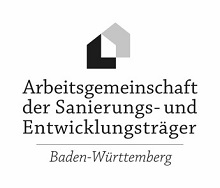 Logo Arbeitsgemeinschaft der Sanierungs- und Entwicklungsträger BW