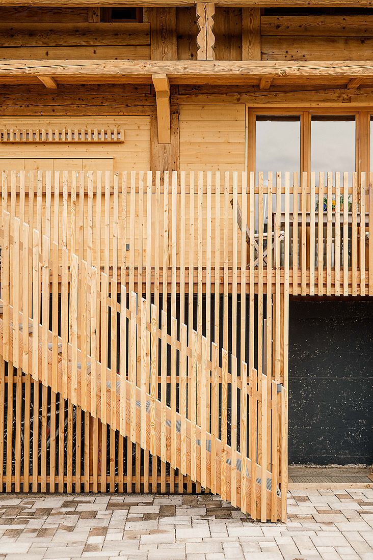 Holzlamellen im Detail (Foto: sutter³)