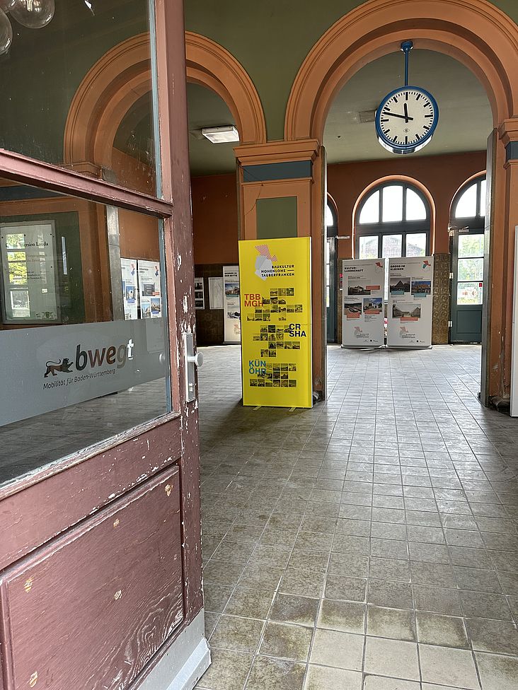 Impression der Ausstellungsstation: Lauda, Alter Bahnhof (Fotograf: Ingenieurteam Joaux PartGmbB)