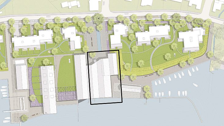 Lageplan der Bodan-Werft (Foto: asw architekten)