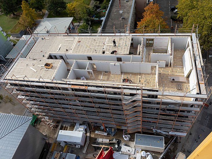 Baustelle Weingarten West (Foto: K9 Architekten)