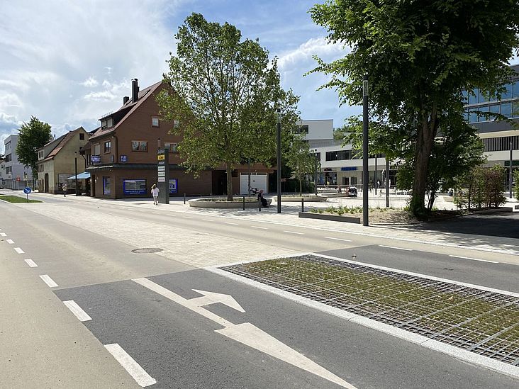 Stadträumliche Neuinterpretation in Herrenberg im Bereich Seelesplatz 