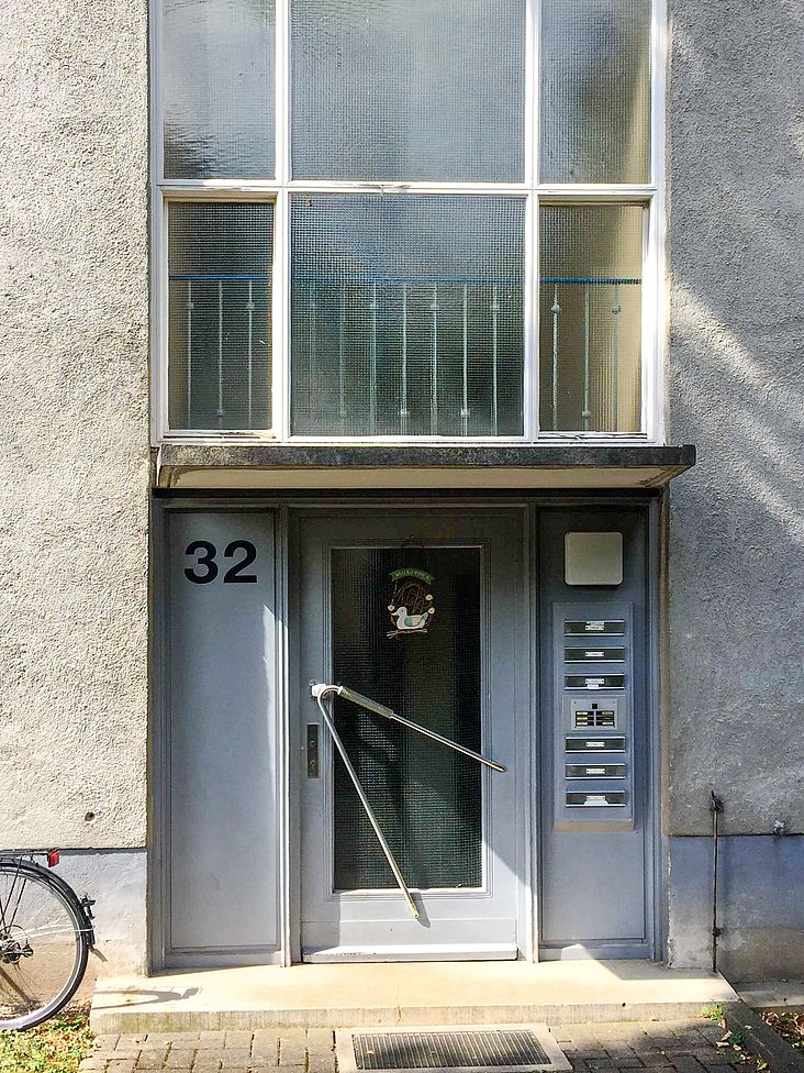 Fassadendetail vorher (Foto: Architekturbüro Werkgruppe Freiburg)