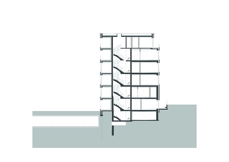 Beznerturm Schnitt (Foto: bächlemeid architekten)