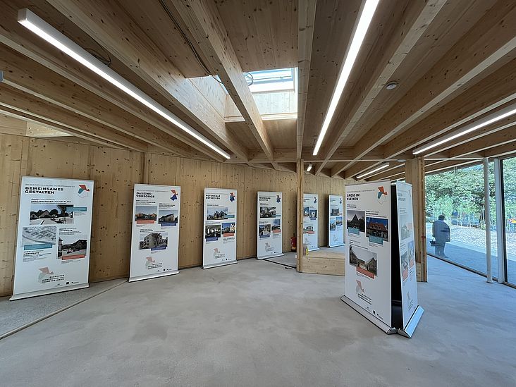 Impression der Ausstellungsstation: LGS Wangen im Allgäu (Fotografin: Annika Klingler / privat) 