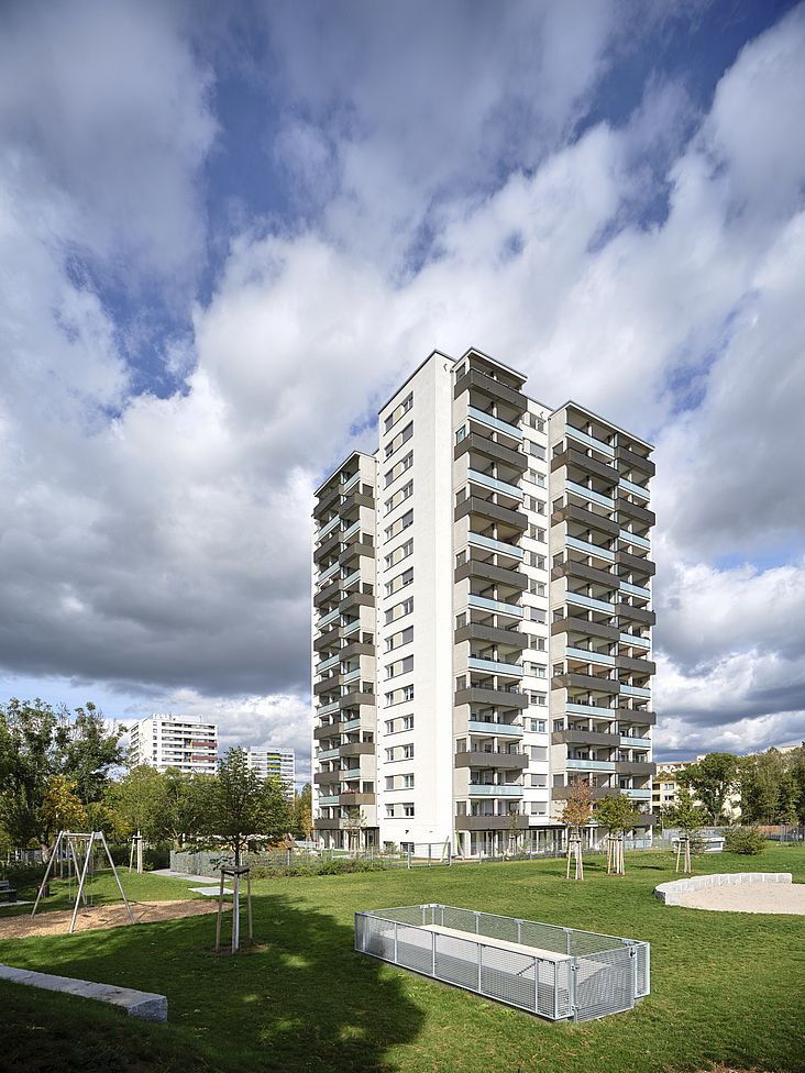 Außenansicht Binzengrün (Foto: Miguel Babo / Franz und Geyer)