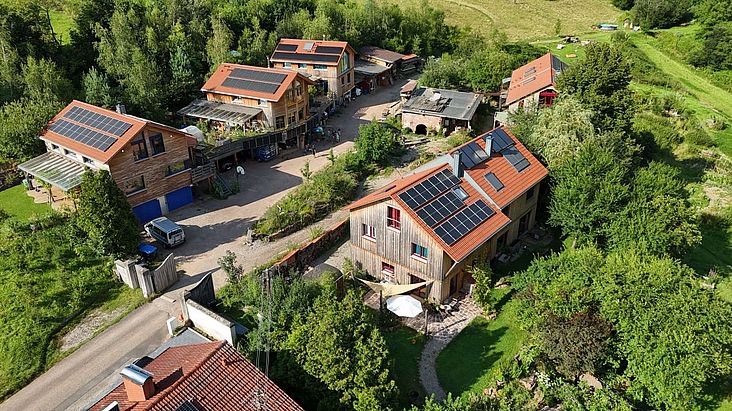 Gesamtansicht Baugemeinschaft Mühlebächle