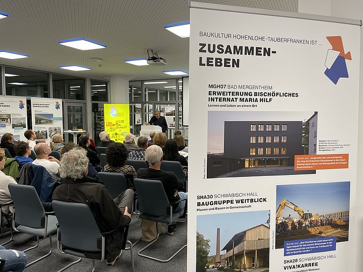 Impression der Ausstellungsstation: Kornwestheim, Grundbuchzentralarchiv (Fotografin: Simone Groß / privat) 
